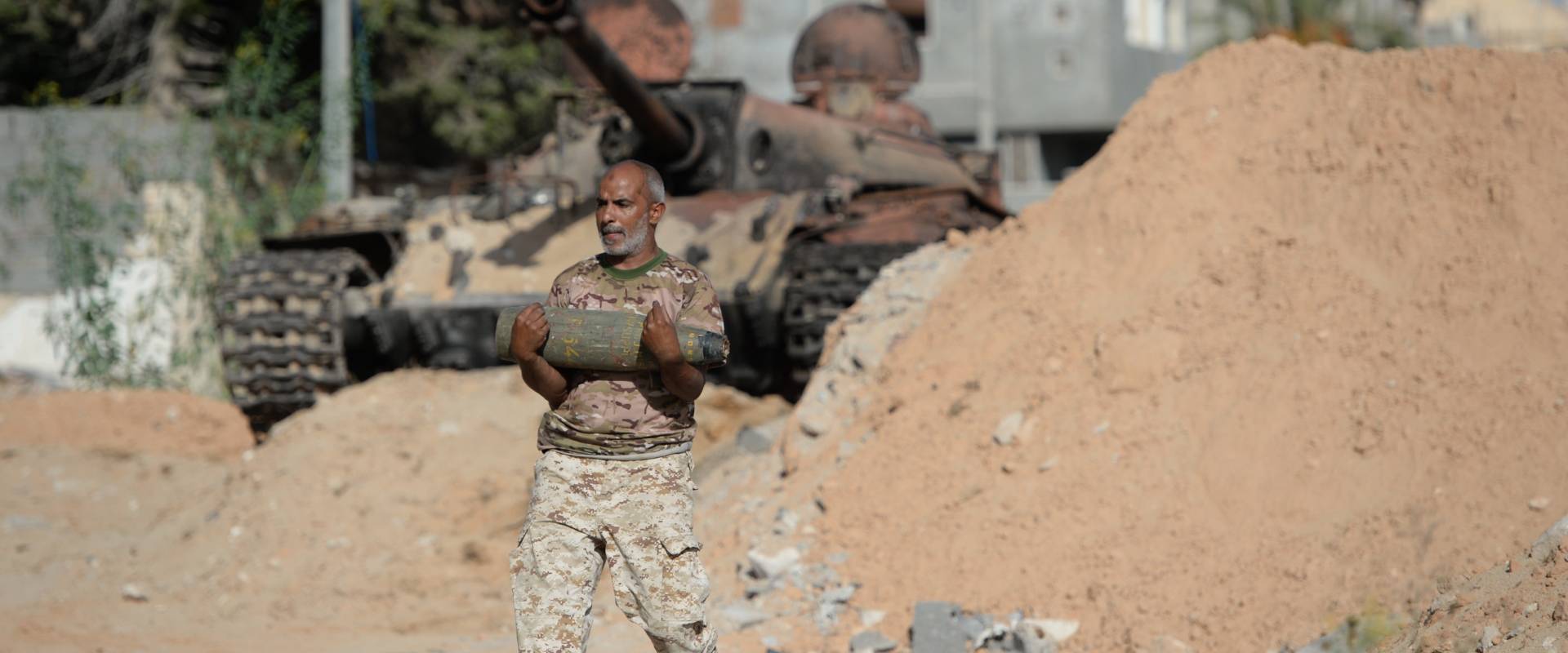 Bomb squads and the war in Libya