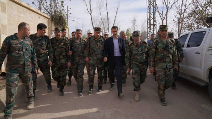 Die Republikanische Garde in Ghouta