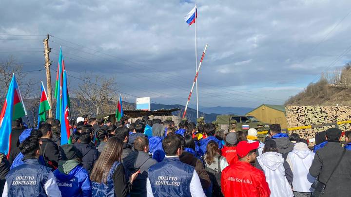 Blockade von Bergkarabach